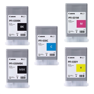 Set completo di cartucce d'inchiostro per Canon TM 240 e 340 - 55 ml